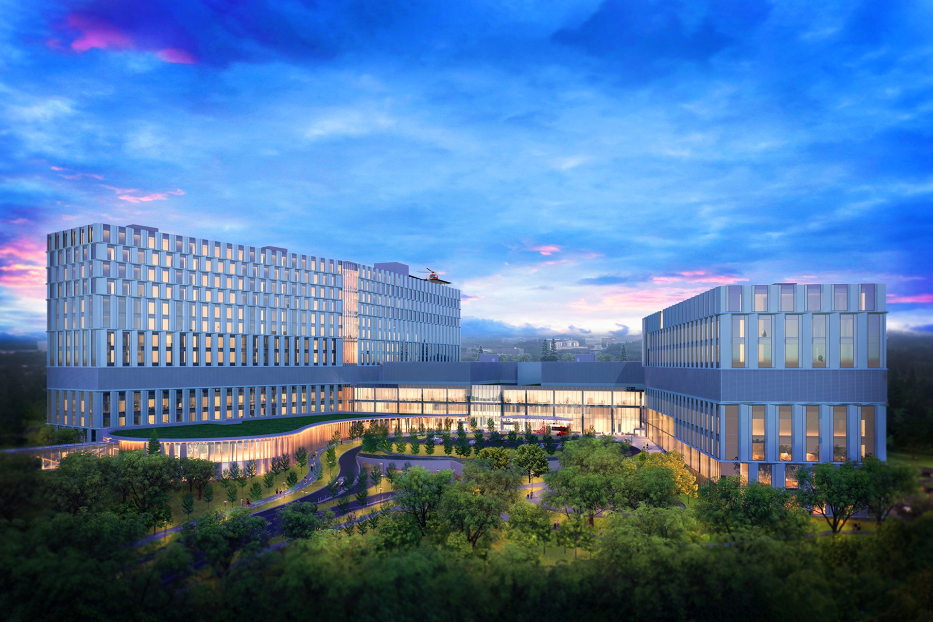 Contribution to the design of the new Ottawa Hospital campus